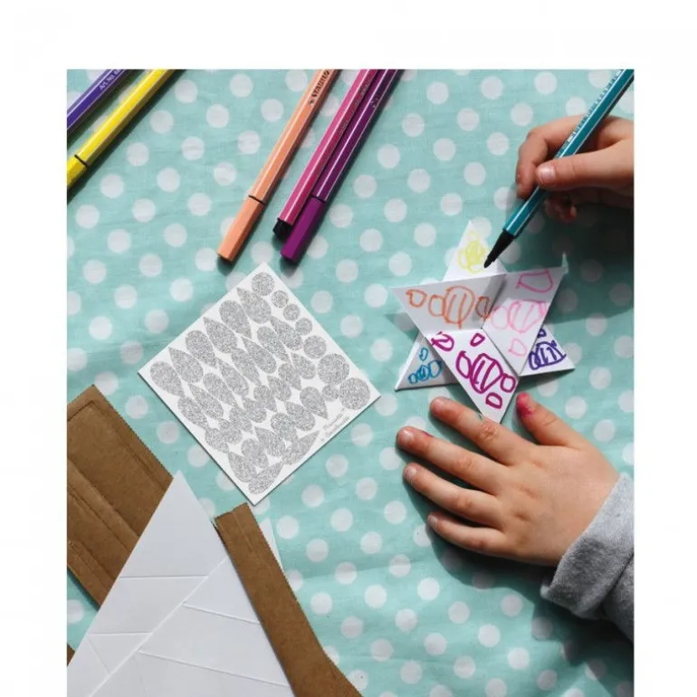 6 baguettes magiques à créer, kit créatif pour enfant Pirouette Cacahouète<PIROUETTE CACAHOUETE Discount