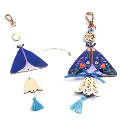 3 bijoux de sac à créer "Papillons Butterflies" 7981<Djeco Best