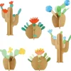 6 cactus à créer, kit créatif pour enfant Pirouette Cacahouète<PIROUETTE CACAHOUETE Cheap