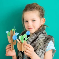 6 cactus à créer, kit créatif pour enfant Pirouette Cacahouète<PIROUETTE CACAHOUETE Cheap