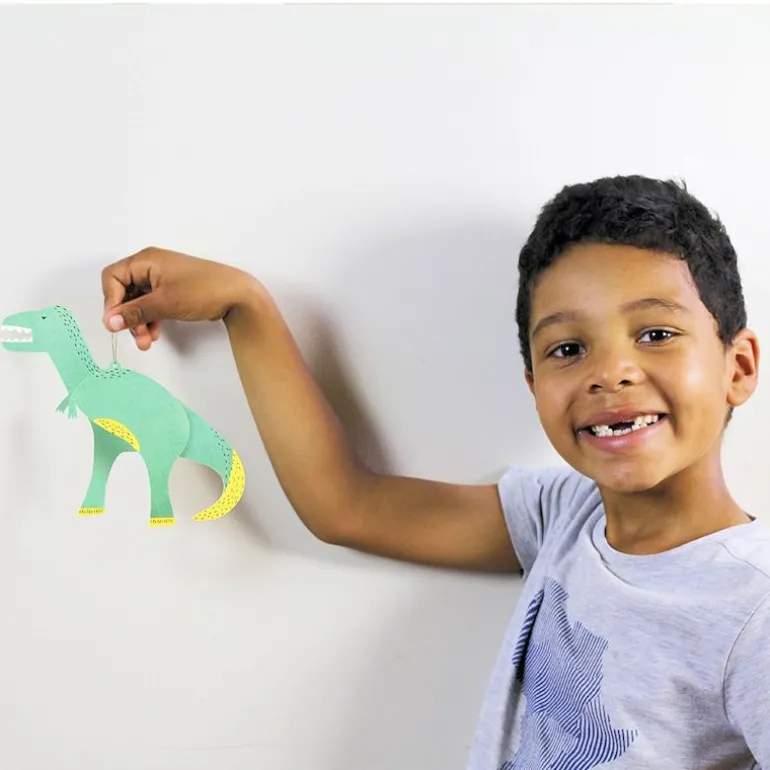 6 dinosaures à colorier, kit créatif pour enfant Pirouette Cacahouète<PIROUETTE CACAHOUETE Cheap