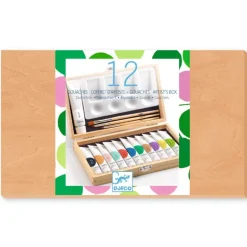 12 gouaches - coffret d'artiste 8908<Djeco Best