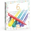 6 marqueurs pailletés DJO 8871<Djeco Cheap