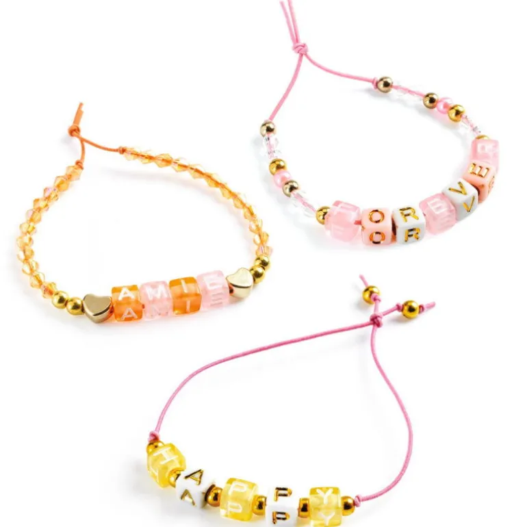 1000 Perles Alphabet "Or" 0031<Djeco Cheap