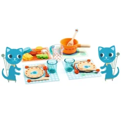 A table les chats ! Dinette 6547<Djeco Best