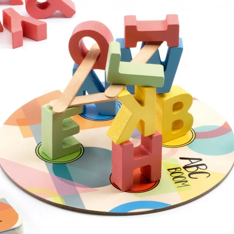 ABC BOOM, jeu de mots et d'équilibre 8543<Djeco Hot