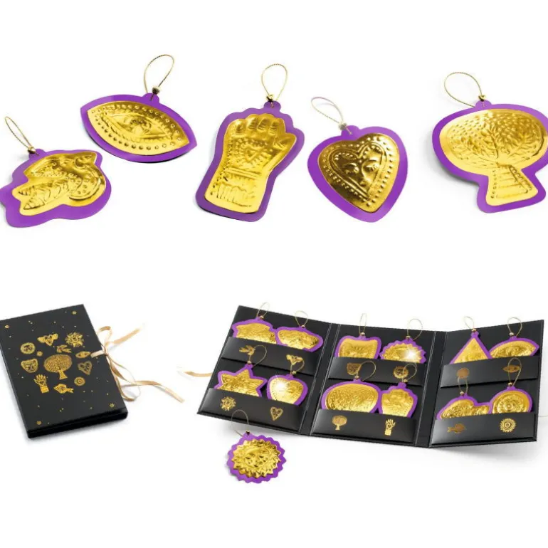 Amulettes en métal à créer "Porte-bonheur" 7980<Djeco New