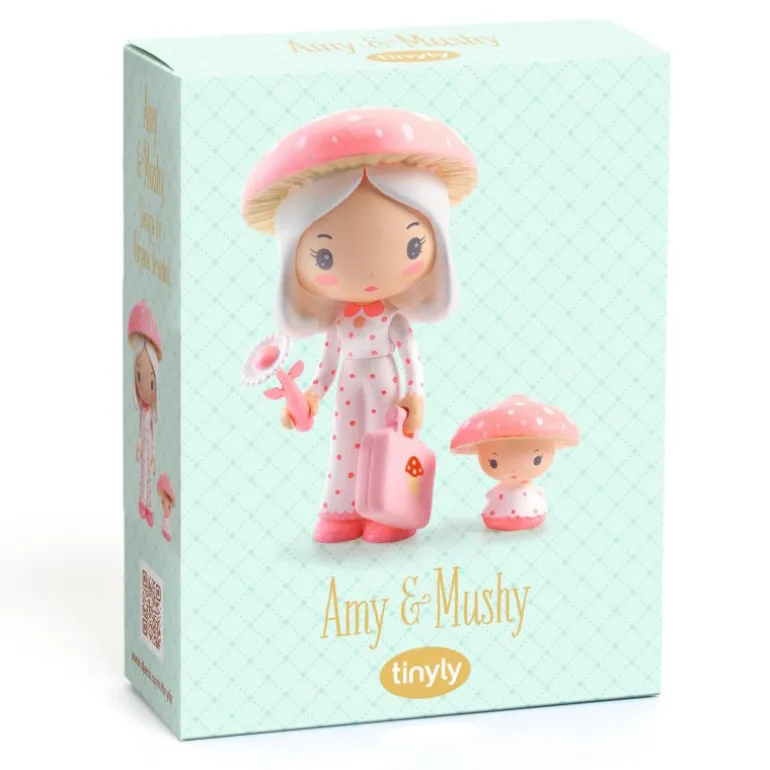 Amy & Mushy figurine tinyly 6967<Djeco Shop