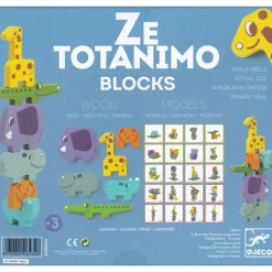 Animaux à empiler en bois 'Ze Totanimo' 6434<Djeco Discount