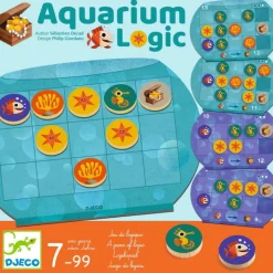 Aquarium Logic Jeu Sologic de 8574<Djeco Hot