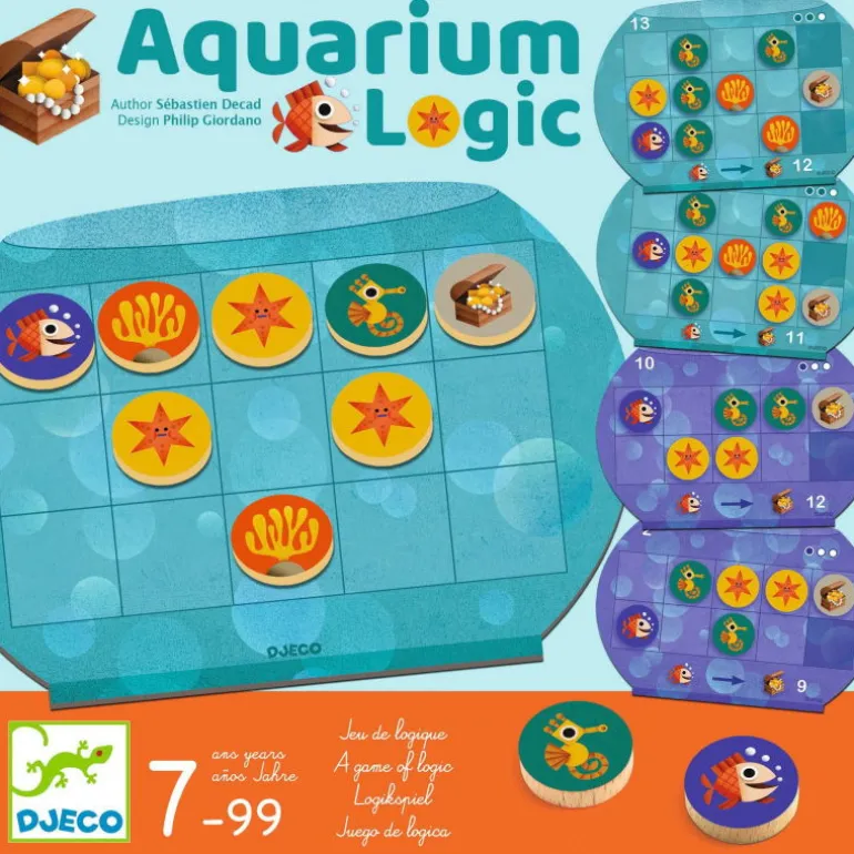 Aquarium Logic Jeu Sologic de 8574<Djeco Hot