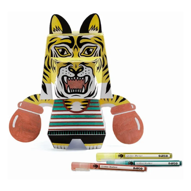 Arty Paper 'Mister Uppercut' 9668<Djeco Shop