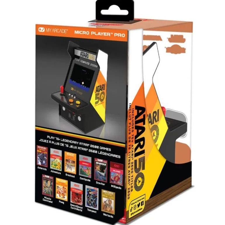 ATARI 50ème Anniversaire Micro Player - Borne de jeu<My Arcade Cheap