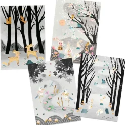 Atelier de peinture en noir et blanc "Dernières neiges" 9349<Djeco Cheap