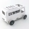 Autogami Bus blanc à colorier, voiture solaire<LITOGAMI Cheap