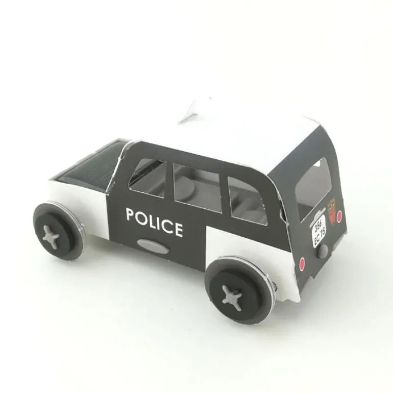 Autogami Voiture de police, voiture solaire<LITOGAMI Outlet
