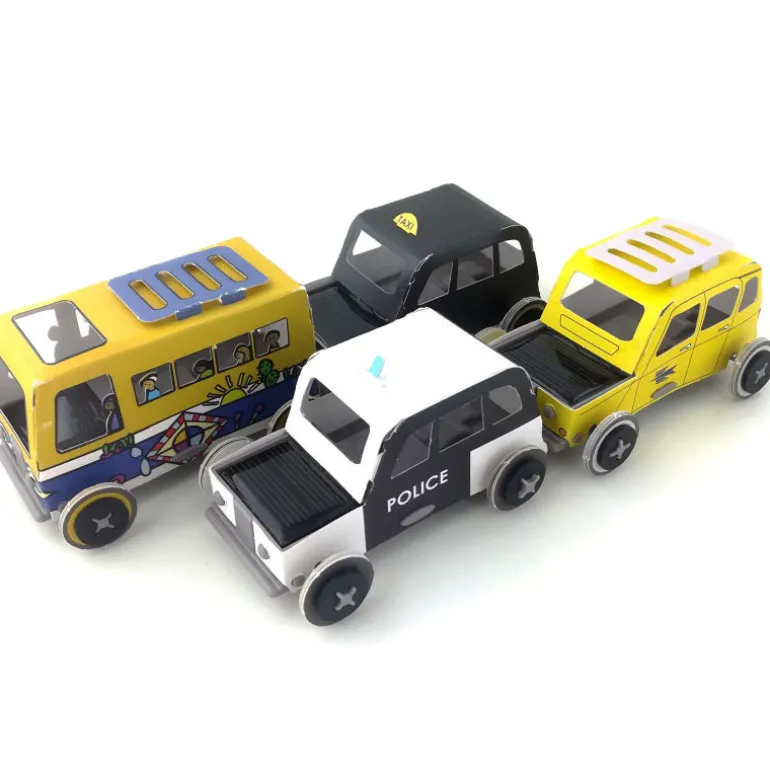 Autogami Voiture de police, voiture solaire<LITOGAMI Outlet