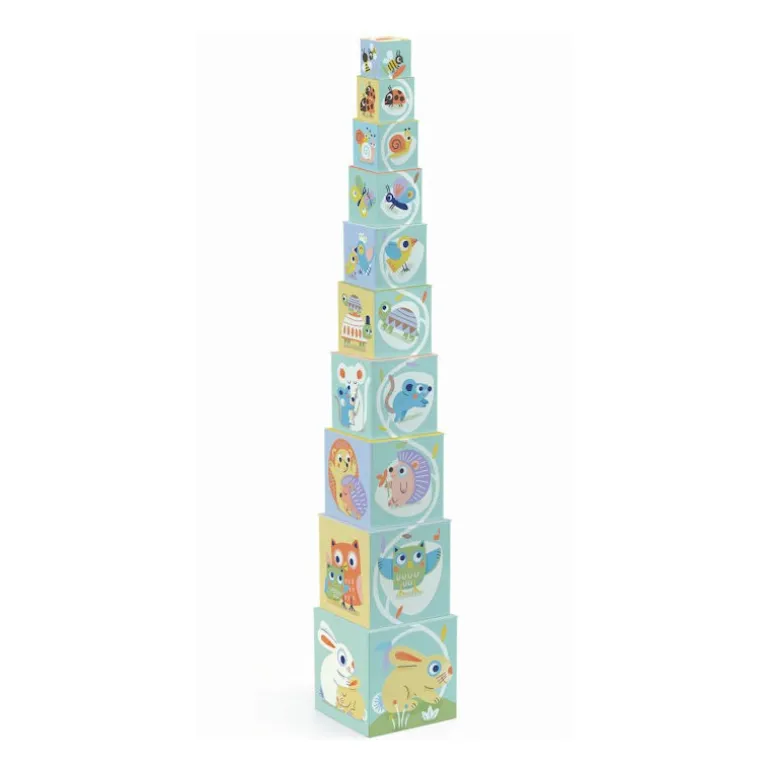 Baby Bloki, cubes 6103<Djeco Outlet