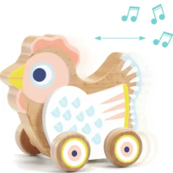 BabySing, jouet à pousser musical 6130<Djeco Cheap