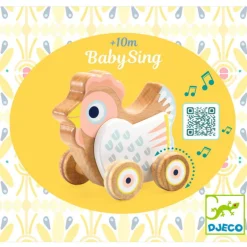 BabySing, jouet à pousser musical 6130<Djeco Cheap