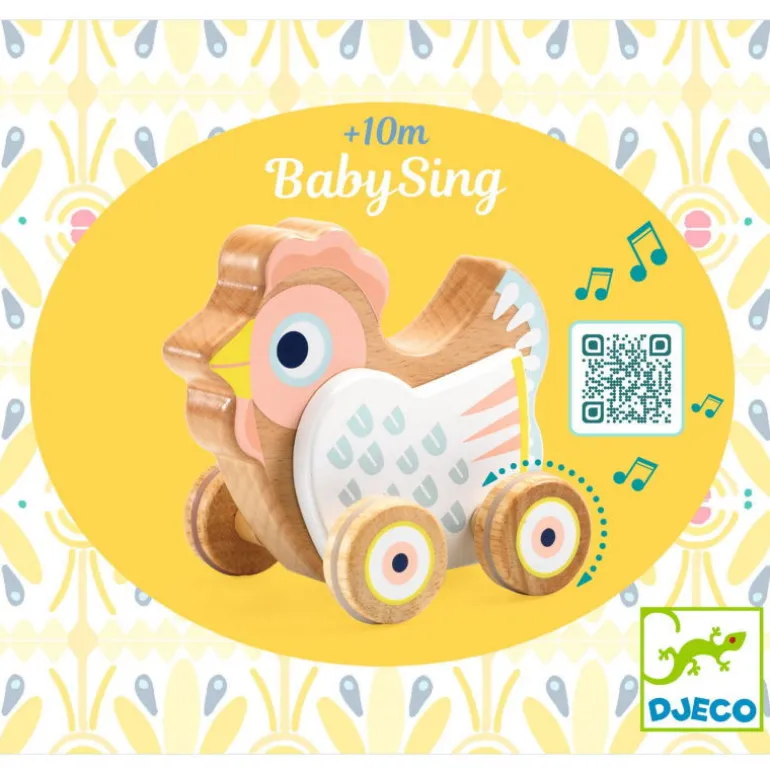 BabySing, jouet à pousser musical 6130<Djeco Cheap