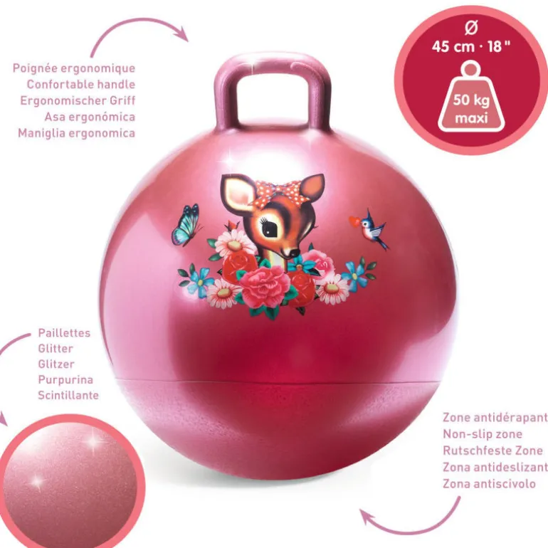 Ballon sauteur 'Jumpa Fiona' 0185<Djeco Store