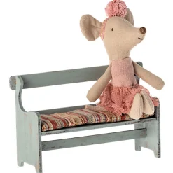 Banc en bois avec coussin pour souris<Maileg Flash Sale