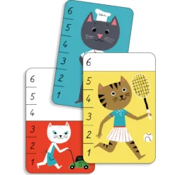 Bata-Miaou, jeu de cartes 5139<Djeco Online