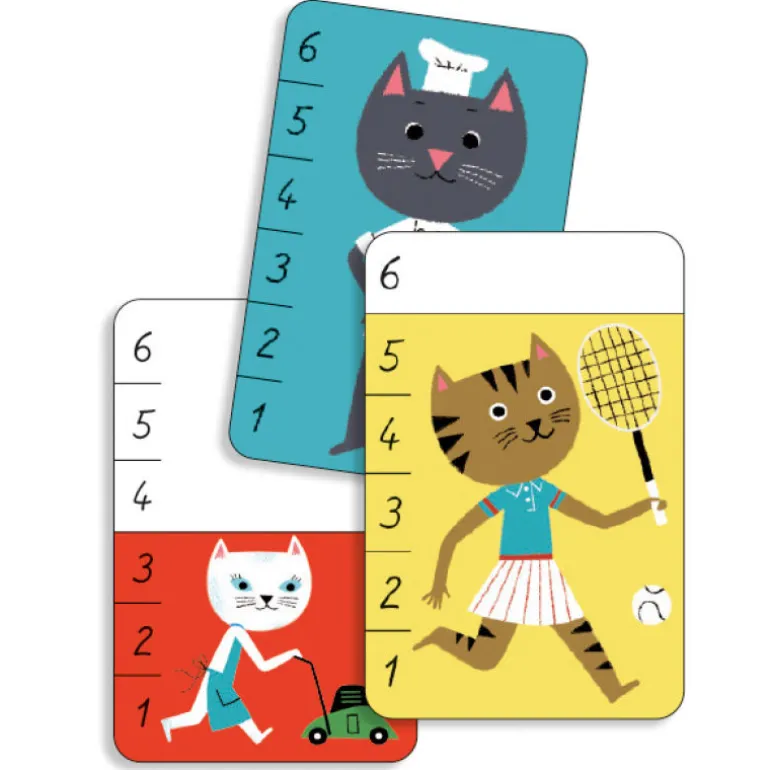 Bata-Miaou, jeu de cartes 5139<Djeco Online