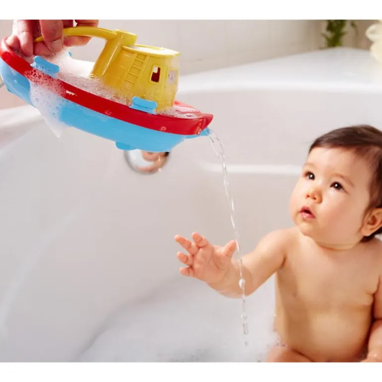 Bateau remorqueur pour le bain<Green Toys Online