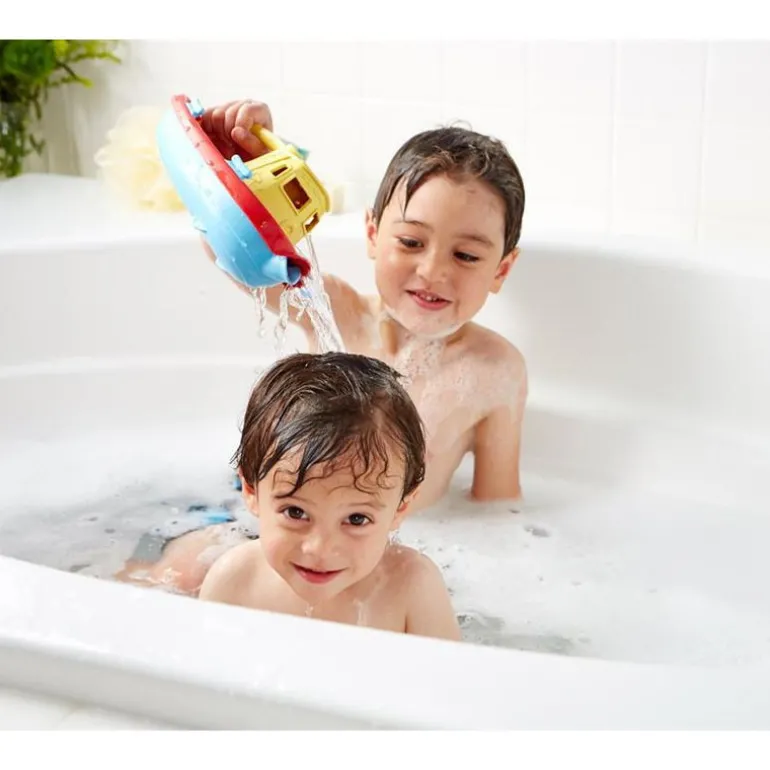 Bateau remorqueur pour le bain<Green Toys Online