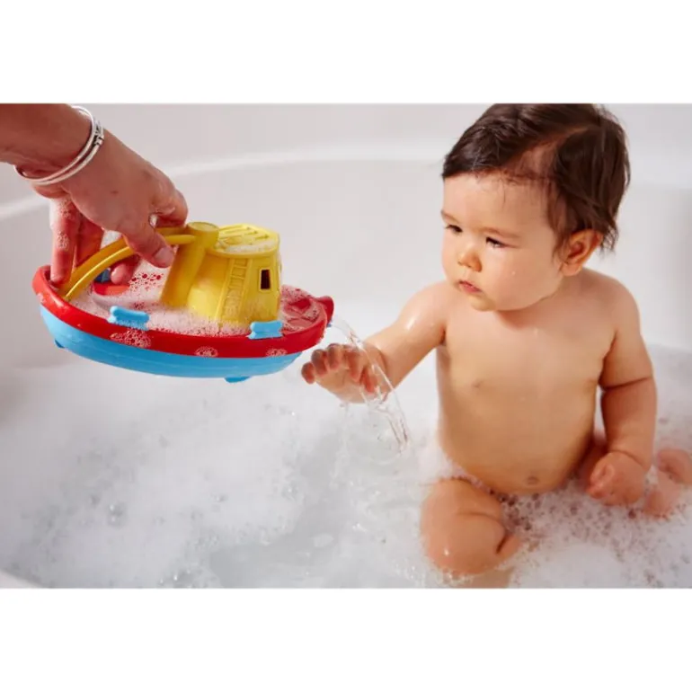 Bateau remorqueur pour le bain<Green Toys Online