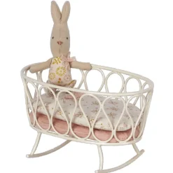 Berceau en métal blanc pour souris<Maileg Best Sale