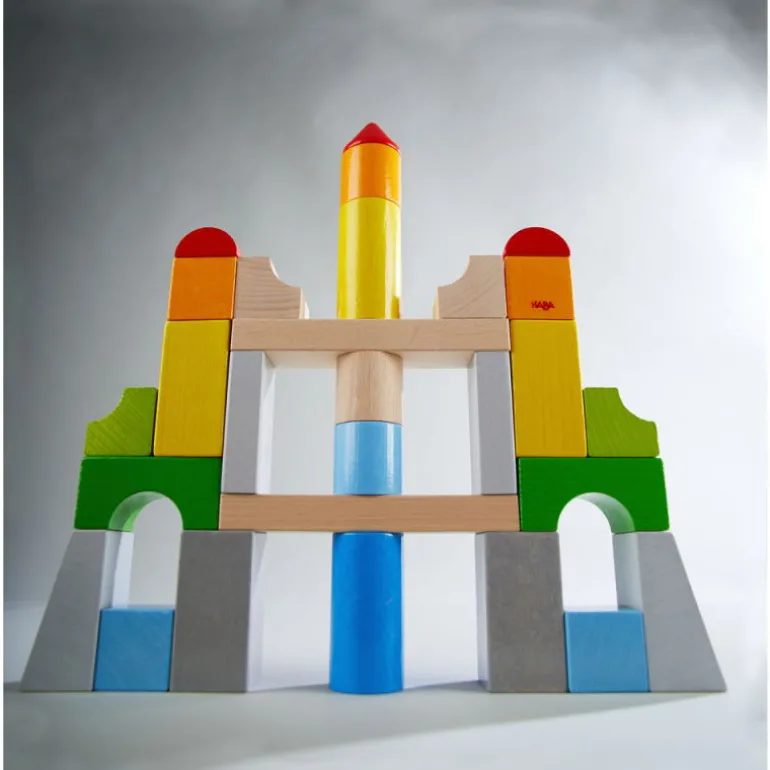 Blocs de construction multicolores en bois 305163-boîte de base<HABA Store