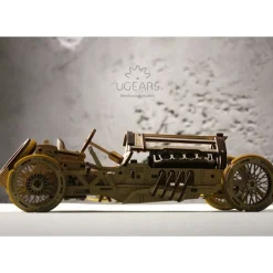 Bolide U-9 Grand Prix – UGEARS Puzzle 3D Mécanique<UGEARS models Hot