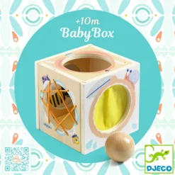 Boîte à cache-cache en bois 'BabyBox' 6149<Djeco Shop
