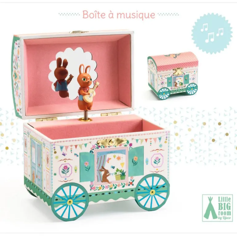 Boîte à musique "Roulotte enchantée" 6091<Djeco Outlet