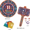 Bouclier et marteau à métalliser "Comme un Viking" DIY 7925<Djeco Hot