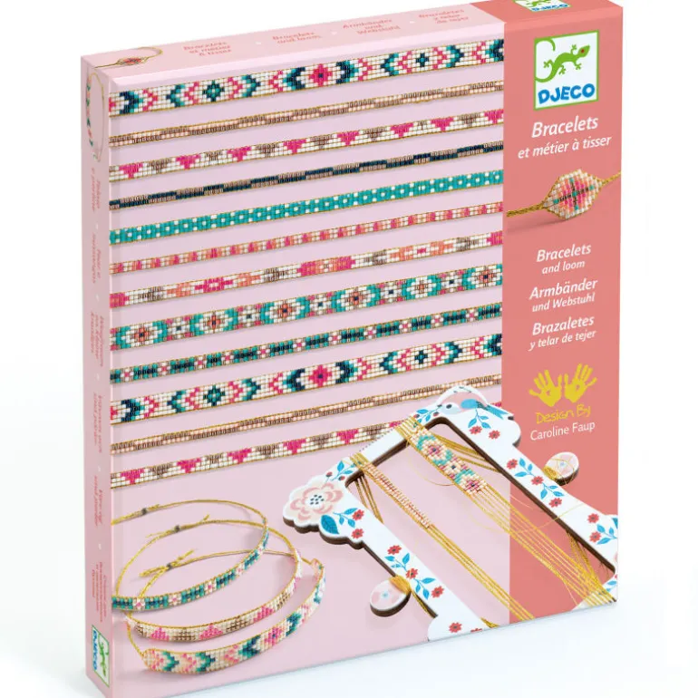 Bracelets et métier à tisser 'Minuscules' 9838<Djeco Best