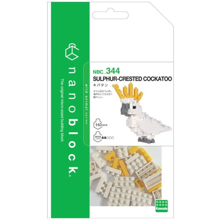 Cacatoès à huppe jaune<nanoblock Online