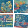 Cartes à gratter "Le Sud" 9378 inspired by Vincent Van Gogh<Djeco Fashion