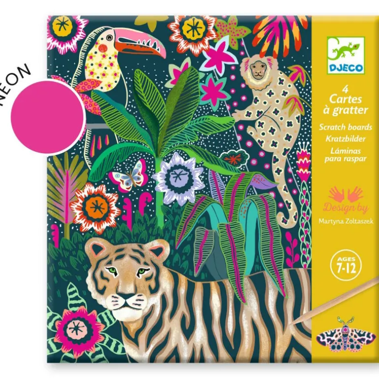 Cartes à gratter "Rococo" 9709<Djeco Flash Sale