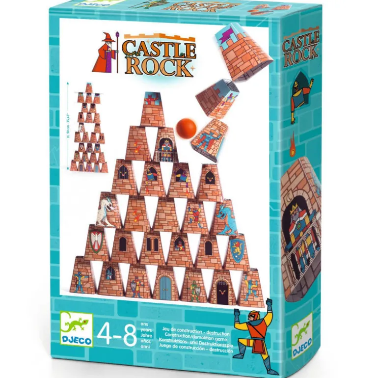 CASTLE ROCK Jeu de construction-destruction 2050<Djeco Fashion