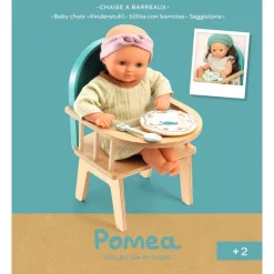 Chaise à barreaux pour poupée POMEA de 7856<Djeco Best