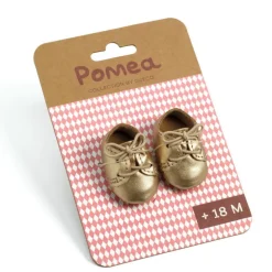 Chaussures dorées pour poupée POMEA de 7887<Djeco Store