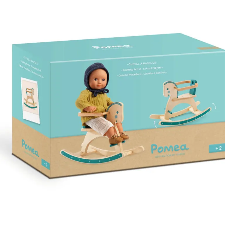 Cheval à bascule pour poupée POMEA de 7799<Djeco Best