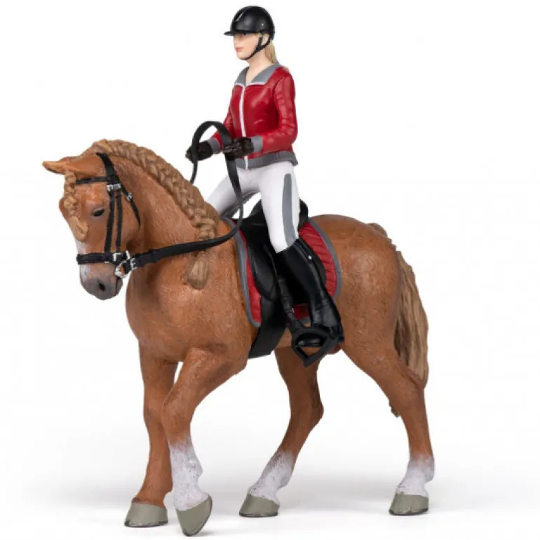 Cheval de promenade et sa cavalière, figurine 51564<Papo Online