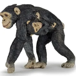 Chimpanzé et son bébé, figurine 50194<Papo Hot