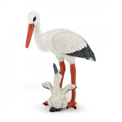 Cigogne et son bébé 50159<Papo Store