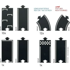 Circuit de route flexible Waytoplay, coffret Paul Ricard 24 pcs<Waytoplay Toys Best Sale